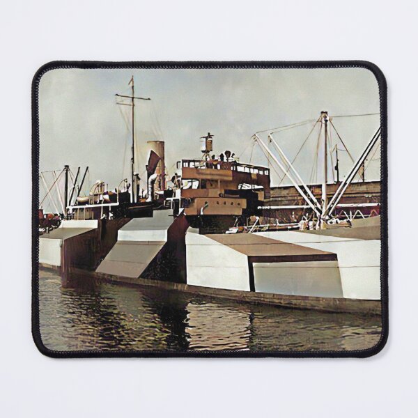 Item preview, Dazzle Ship Camouflage / USS West Shore c1918 designed and sold by ersartz.