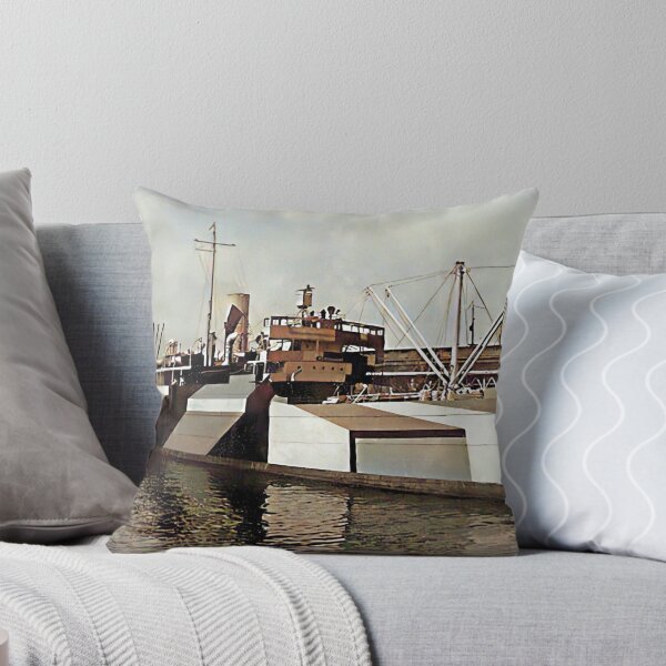 Item preview, Dazzle Ship Camouflage / USS West Shore c1918 designed and sold by ersartz.