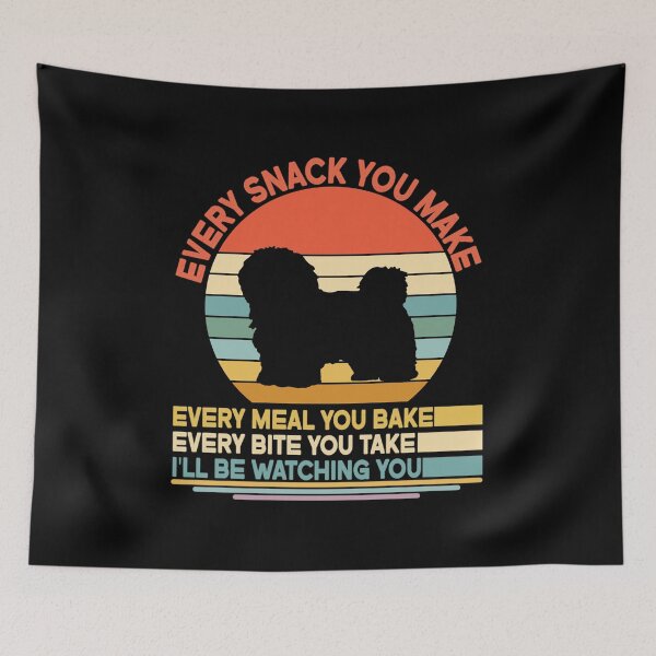 Item preview, Coton de tulear Every Snack You Make Every Meal You Bake, Coton de tulear Vintage Dog Owner Mom Dad Birthday Christmas Gift designed and sold by xlnv.