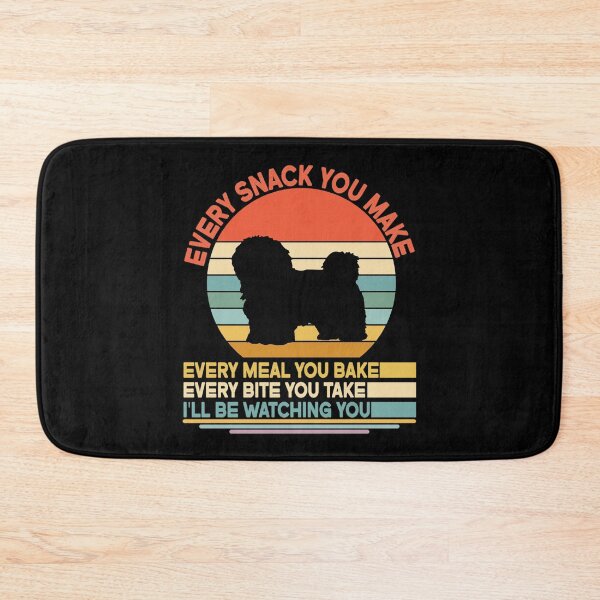 Item preview, Coton de tulear Every Snack You Make Every Meal You Bake, Coton de tulear Vintage Dog Owner Mom Dad Birthday Christmas Gift designed and sold by xlnv.