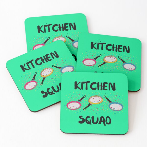 Item preview, Kitchen Squad Three Pans For Pansexual People In Green designed and sold by LuckyKermit.