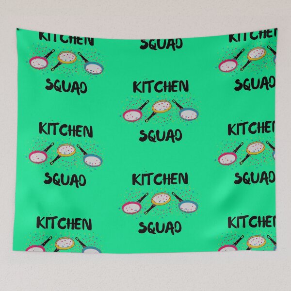 Item preview, Kitchen Squad Three Pans For Pansexual People In Green designed and sold by LuckyKermit.