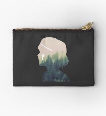 Princess Mononoke Silhouette Zipper Pouch