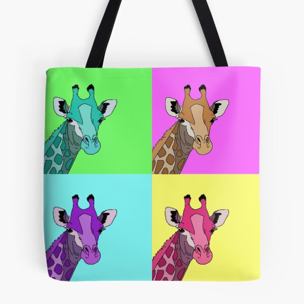 Item preview, Colorful giraffes cute Popular animals designed and sold by spaceopy.
