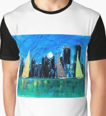 A Chicago Sail Graphic T-Shirt