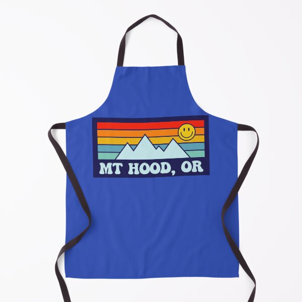 Item preview, Mt Hood Oregon Mountains Skiing Retro Smile designed and sold by yelly123.