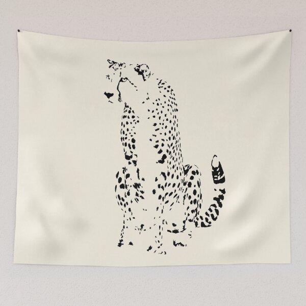 Item preview, Alert Cheetah | African Wildlife designed and sold by Scotch Macaskill.