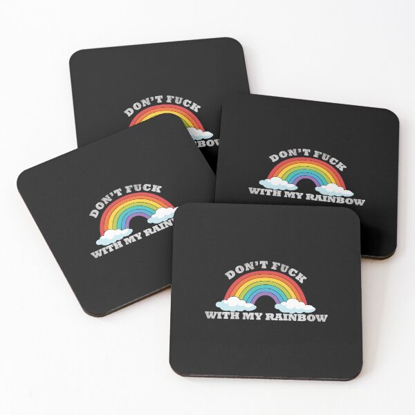 Item preview, Don't Fuck With My Rainbow Sarcastic Happy  designed and sold by MichaelKi32145.