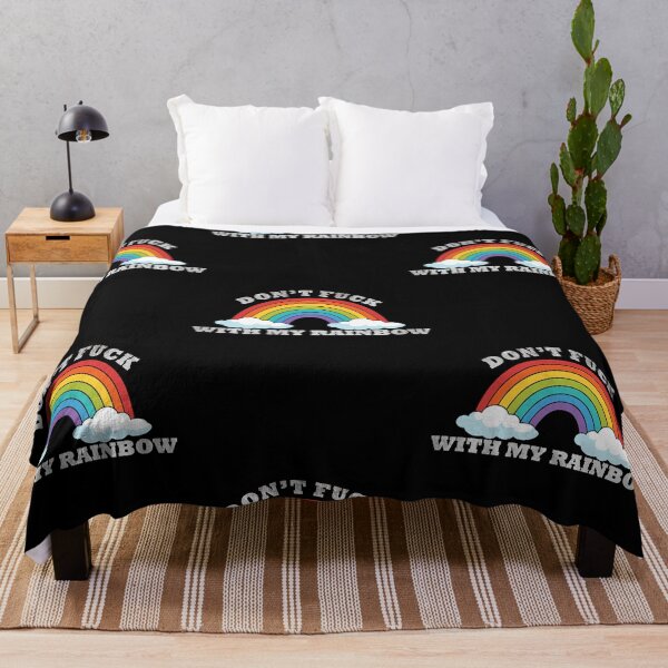 Item preview, Don't Fuck With My Rainbow Sarcastic Happy designed and sold by MichaelKi32145.