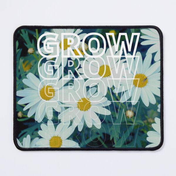 Item preview, GROW (above) - Chill White Flowers designed and sold by AliceSLee.