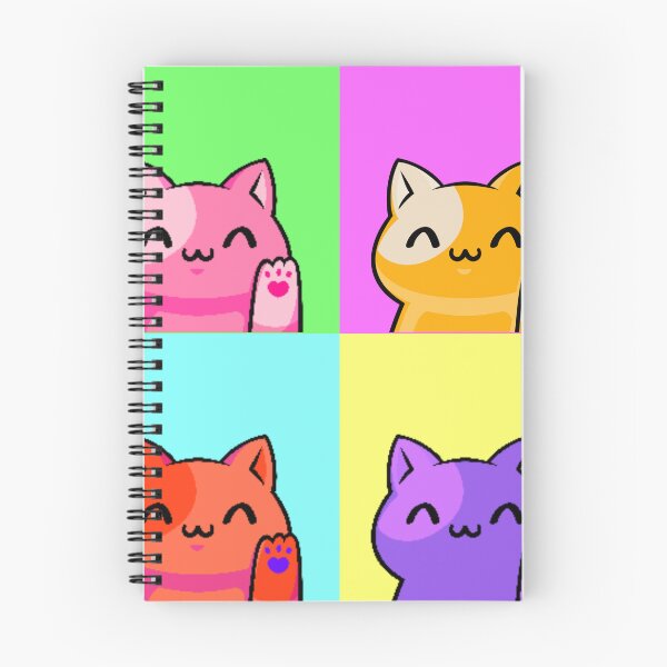 Item preview, Colorful Cat cute Popular animals designed and sold by spaceopy.