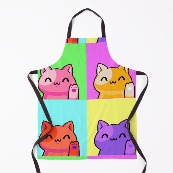 Item preview, Colorful Cat cute Popular animals designed and sold by spaceopy.
