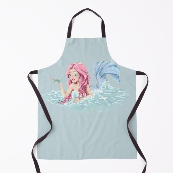 Item preview,  Animal Rescue Sea Turtle Save Oceans Girl Mermaid  Illustration designed and sold by CreativeBu.