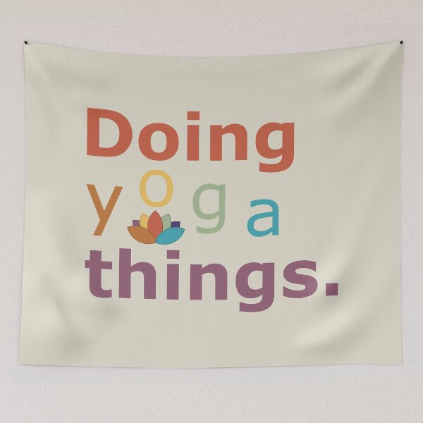 Item preview, Doing yoga things. designed and sold by SaturdayMeadow.