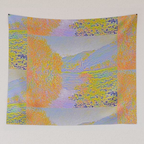 Item preview, Banks of the Seine at Jeufosse, Autumn by Claude Monet. designed and sold by CristalleLisa.