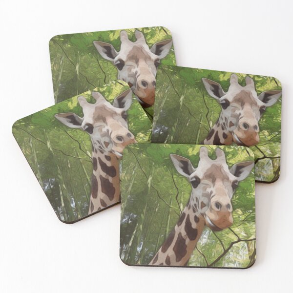 Item preview, Giraffe In Trees Artwork  designed and sold by NikkiBear67.