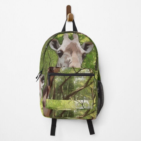 Item preview, Giraffe In Trees Artwork designed and sold by NikkiBear67.