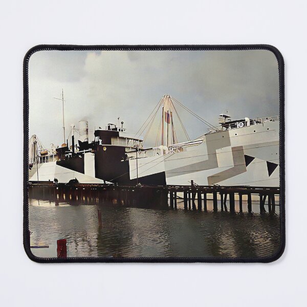 Item preview, Dazzle Camouflaged Ship / West Bridge c1918 designed and sold by ersartz.