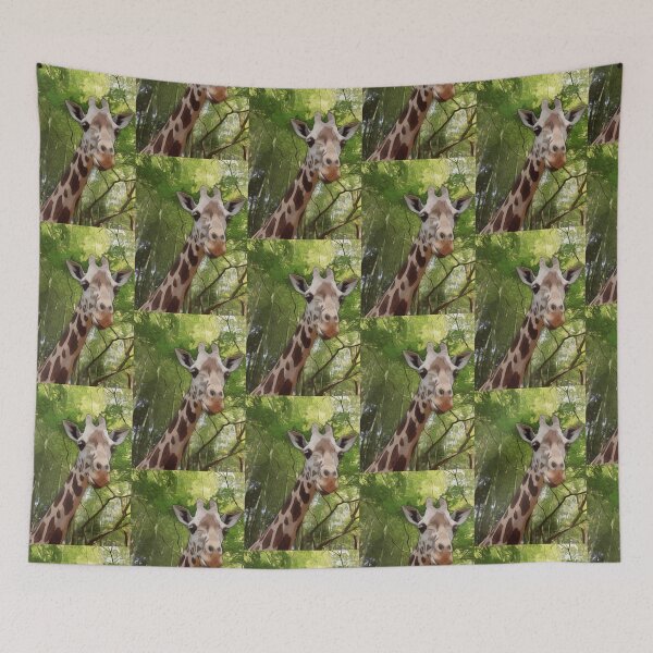 Item preview, Giraffe In Trees Artwork  designed and sold by NikkiBear67.
