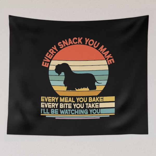 Item preview, Cesky terrier Every Snack You Make Every Meal You Bake, Cesky terrier Vintage Dog Owner Mom Dad Birthday Christmas Gift designed and sold by xlnv.