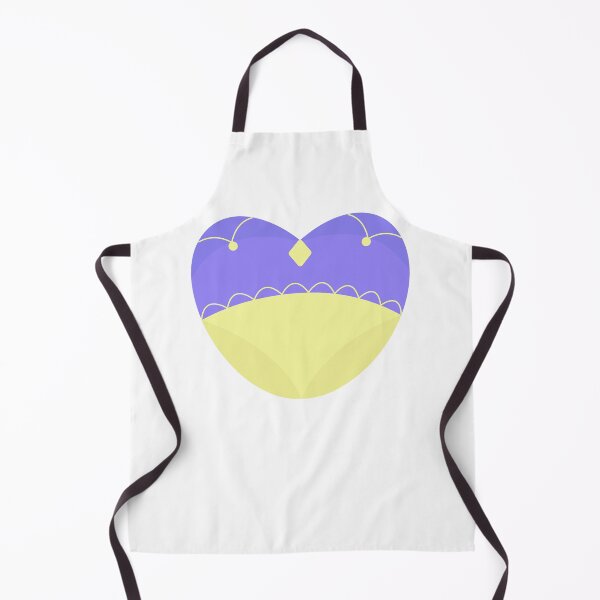Item preview, Blue and yellow heart, illustration designed and sold by OM-lova.