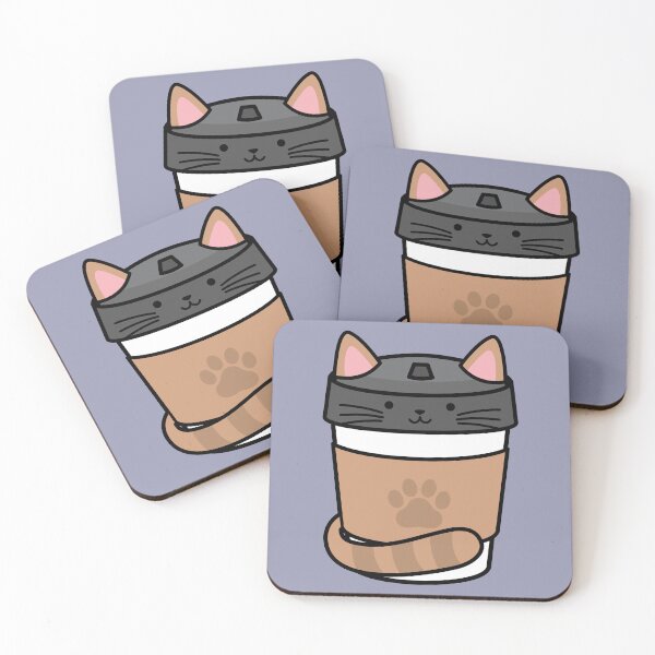Item preview, Kawaii Coffee Cat, Pet Lover designed and sold by AuroCreatives.