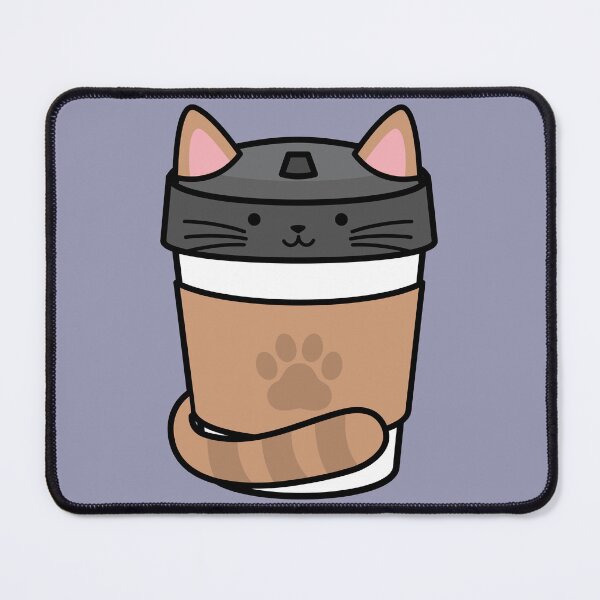 Item preview, Kawaii Coffee Cat, Pet Lover designed and sold by AuroCreatives.