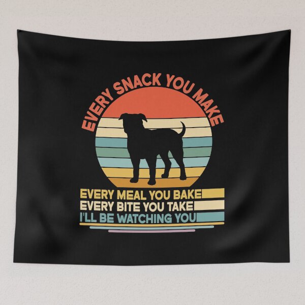 Item preview, Catahoula bulldog Every Snack You Make Every Meal You Bake, Catahoula bulldog Vintage Dog Owner Mom Dad Birthday Christmas Gift designed and sold by xlnv.