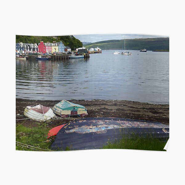 "What's the story in Tobermory" Poster for Sale by sianemily Redbubble