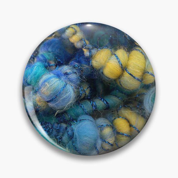 Item preview, blue and yellow artyarn designed and sold by PassioKnit.