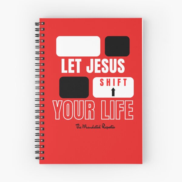 Item preview, Let Jesus Shift Your Life - Red and Black designed and sold by TheReporter1.
