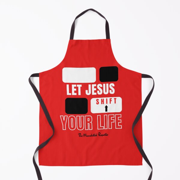 Item preview, Let Jesus Shift Your Life - Red and Black designed and sold by TheReporter1.