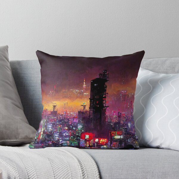 Item preview, Tokyo Cyberpunk Cityscape at Night designed and sold by AM FineArtPrints.