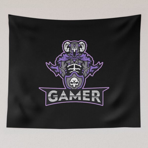Item preview, Gamer with Demonic Skull Knight designed and sold by PRIVARSHU.