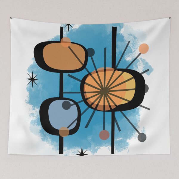Item preview, Mid Century Art Atomic Era Design  designed and sold by LisWilliams.