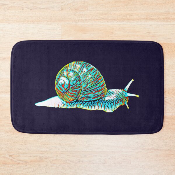 Item preview, Psychedelic Neon Funky Snail Art 5 designed and sold by Cawaiico.