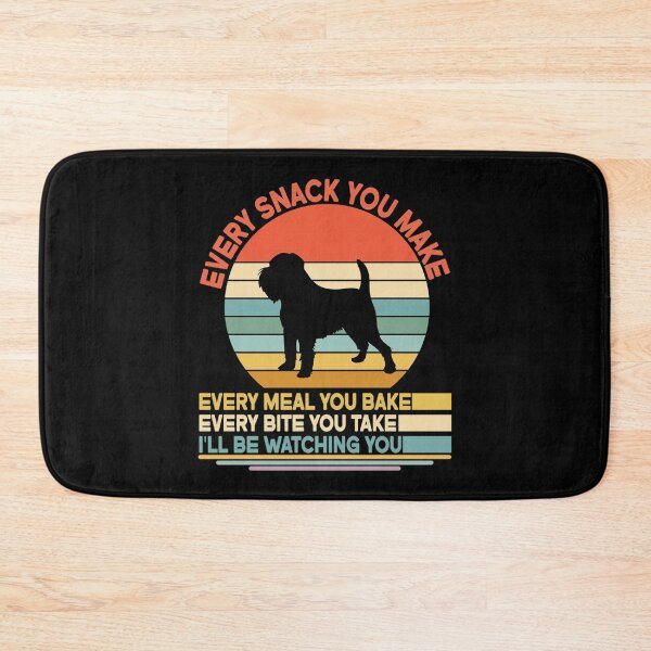Item preview, Brussels griffon Every Snack You Make Every Meal You Bake, Brussels griffon Vintage Dog Owner Mom Dad Birthday Christmas Gift designed and sold by xlnv.