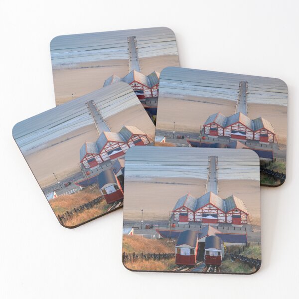 Item preview, Saltburn Chair Lift at sunrise  designed and sold by bitm2007.