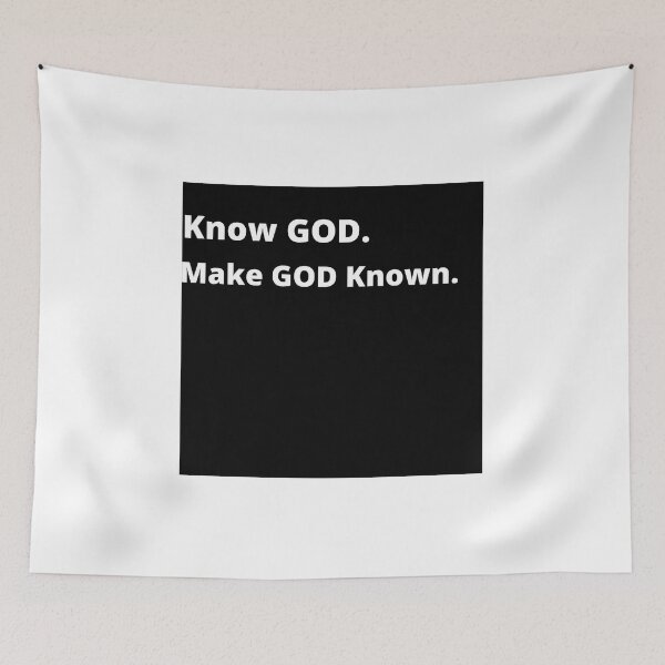 Item preview, Know God, Make God known, truly blessed and highly favored, Charles Dwayne apparel designed and sold by DigitalNyx.
