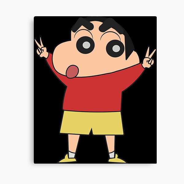 Shin Chan Canvas Prints For Sale Redbubble