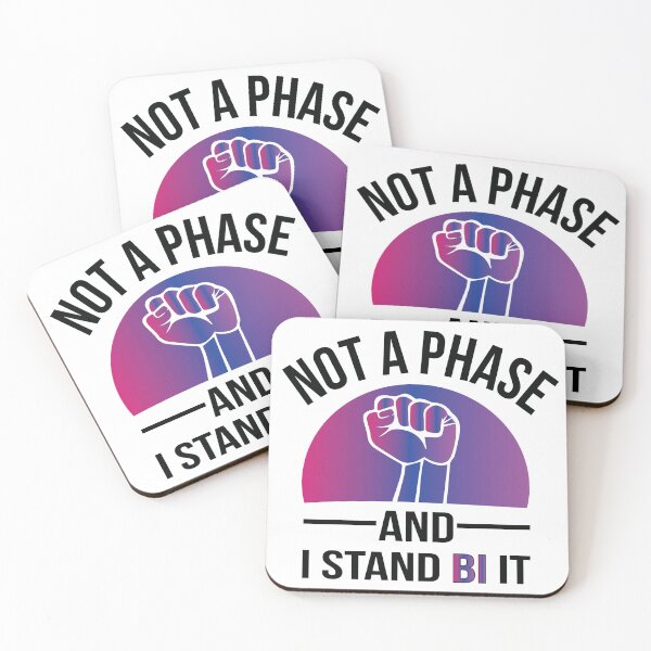 Item preview, Not a Phase and I Stand Bi It designed and sold by Kay Saunders.