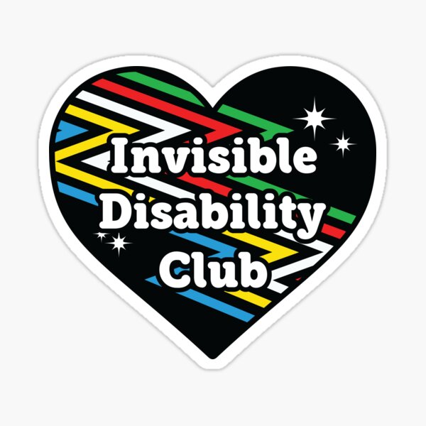 Item preview, Invisible Disability Club designed and sold by KwokArts.