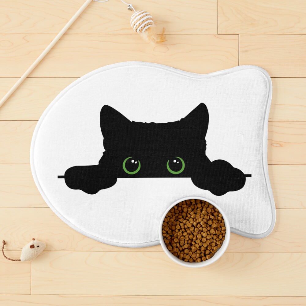 Peeking Cat Sticker ,Lurking Cat Vinyl Decal Sticker Pet Mat