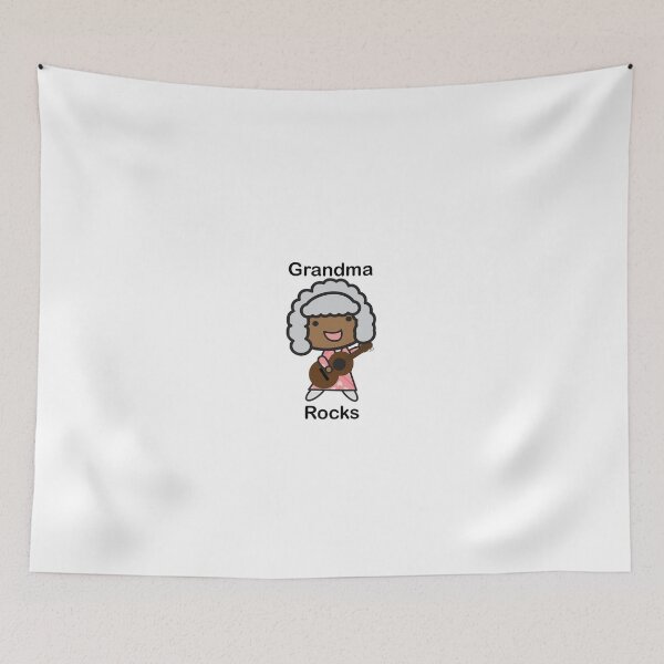 Item preview, Journée grand-mère noire Rocks Guitar Cute Grandparents Day designed and sold by PreshitaChhabra.