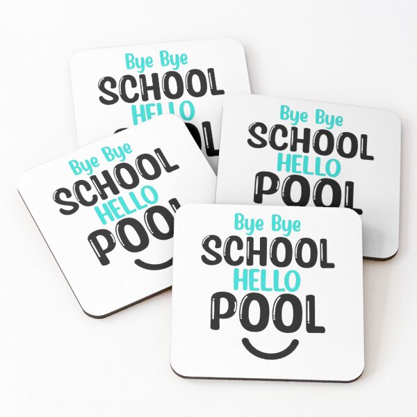 Item preview, Bye bye school hello pool  designed and sold by Mr Wolf.