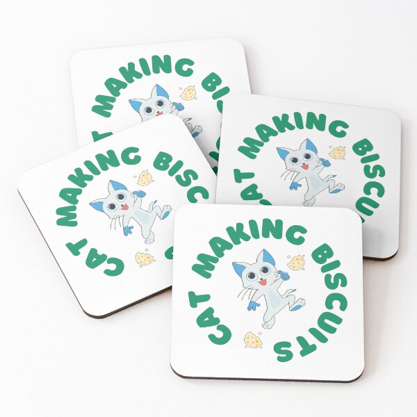 Item preview, cat making biscuits designed and sold by PaulGoldStore.