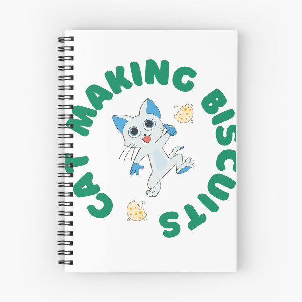 Item preview, cat making biscuits designed and sold by PaulGoldStore.