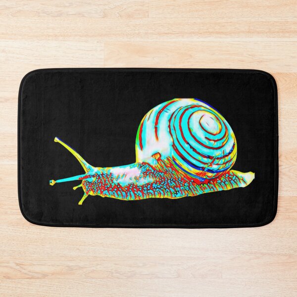 Item preview, Psychedelic Neon Funky Snail Art 6 designed and sold by Cawaiico.