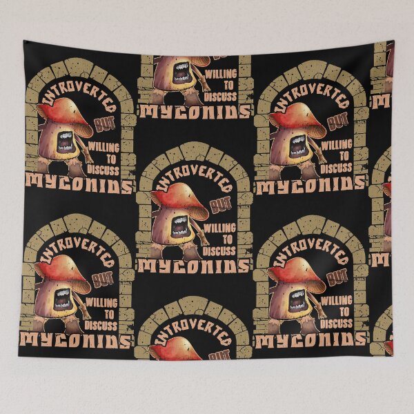 Item preview, Introverted but Myconids  designed and sold by TaylorCor36209.