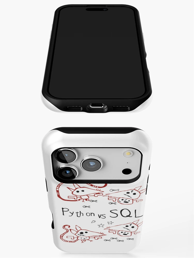 Aperçu 3 sur 4. Coque iPhone avec l'œuvre python python mysql tutoriel python sql avec python base de données python mysql python créée et vendue par hive8.